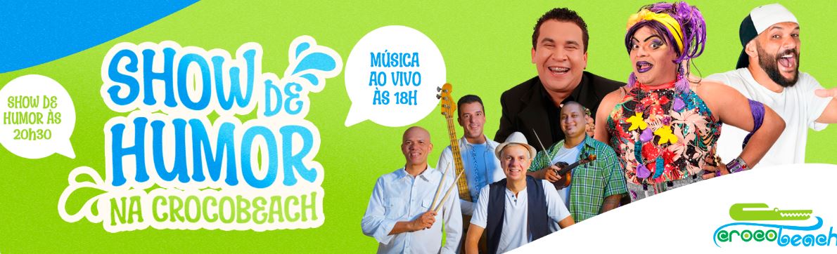 Show de Humor na Crocobeach