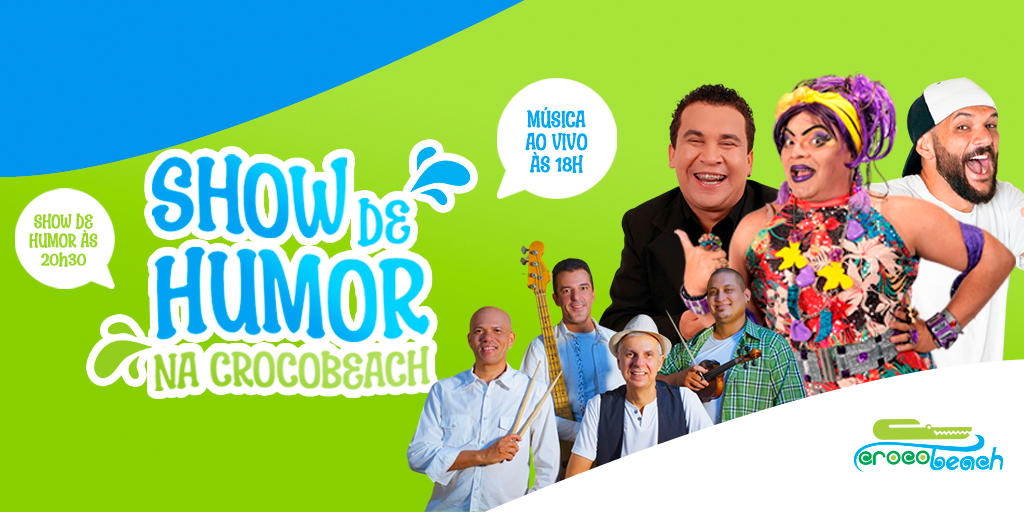 Show de Humor na Crocobeach